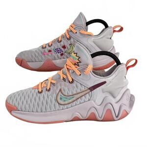 Nike Zoom Freak Giannis Immortality 2 Shoes Youth Size 5 Gray Super Smoothie